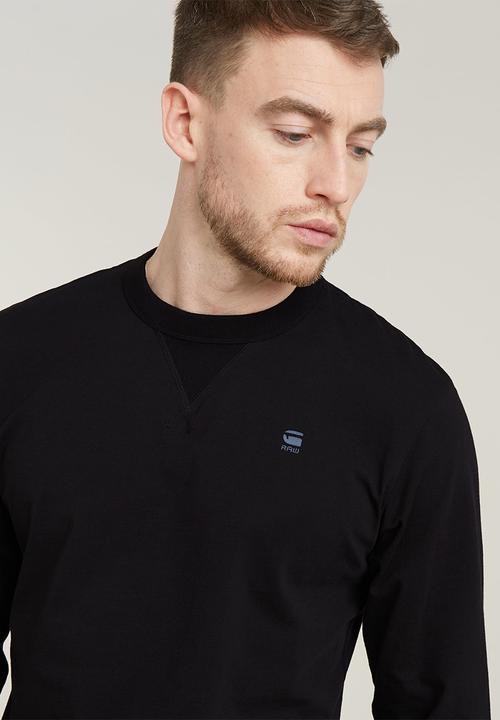 G-STAR - Nifous r t long sleeve - dk black