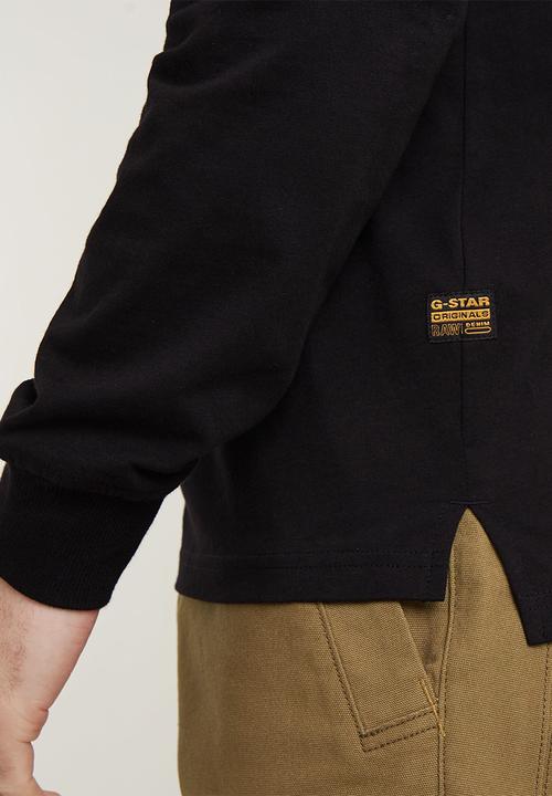 G-STAR - Nifous r t long sleeve - dk black