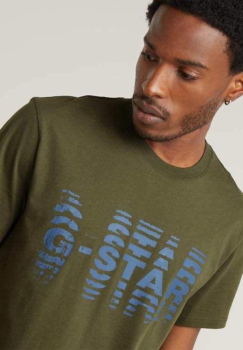 G-STAR - Shattered gr r t - shadow olive