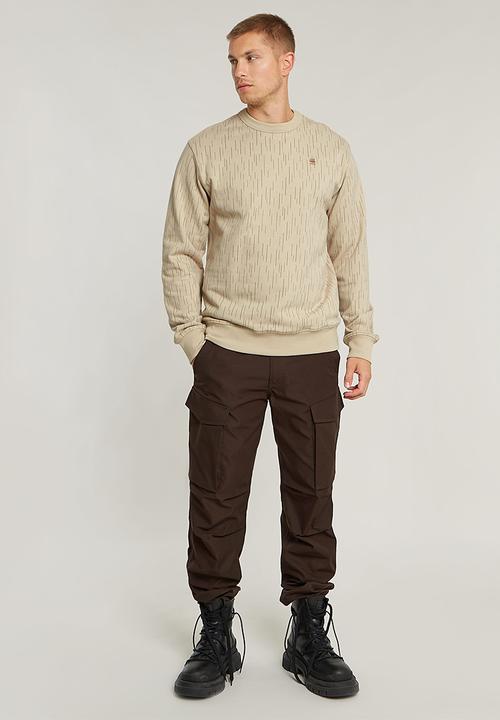 G-STAR - All over print r sw - beige