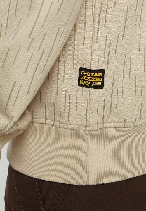 G-STAR - All over print r sw - beige