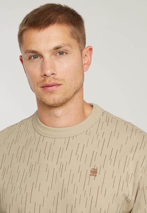 G-STAR - All over print r sw - beige