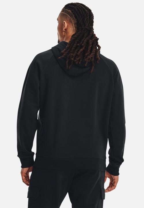 Under Armour - UA Rival Fleece Hoodie - Black & White