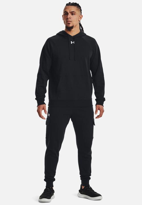 Under Armour - UA Rival Fleece Hoodie - Black & White