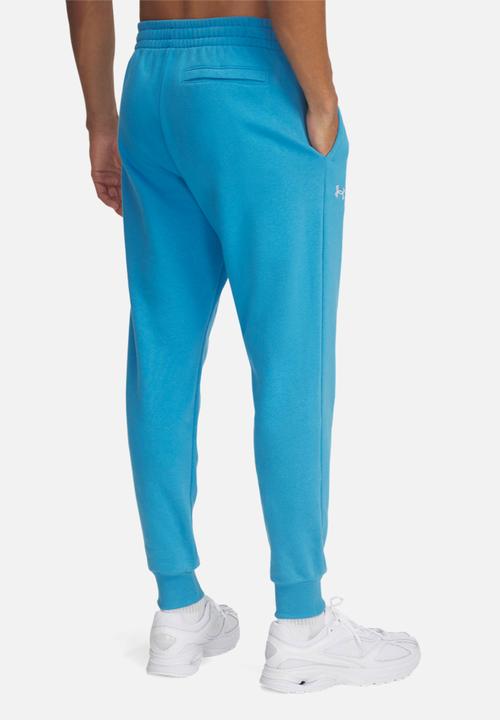 Under Armour - UA Rival Fleece Joggers - Ether Blue & White