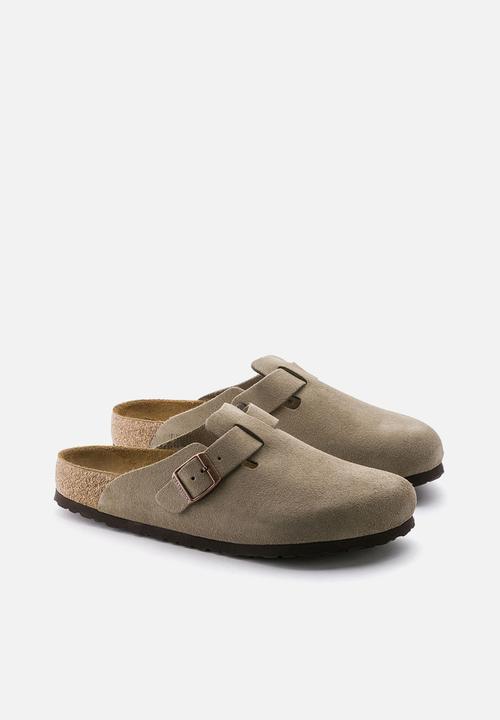 Birkenstock - Boston - Taupe Suede Leather