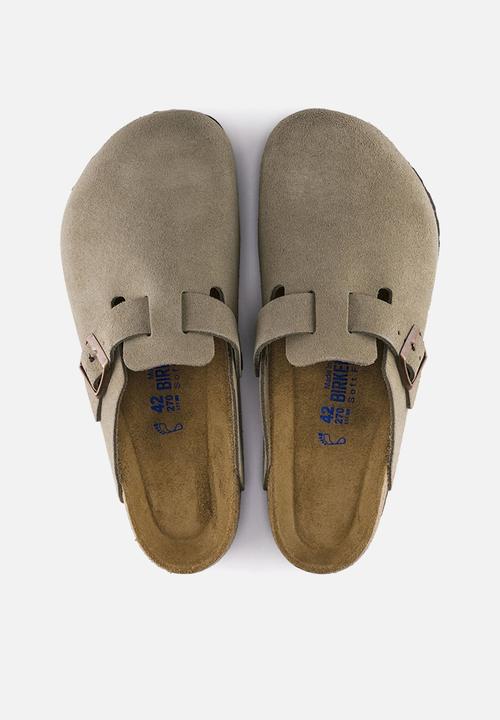 Boston - Taupe Suede Leather