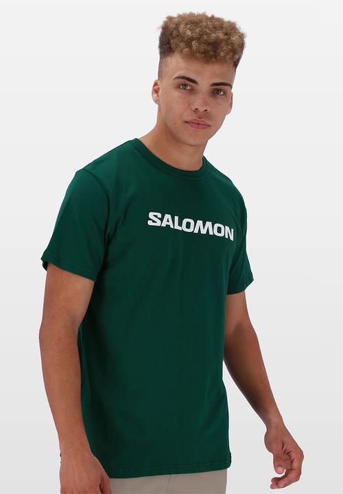 Salomon - Core Logo Short Sleeve Tee - Deep Emerald