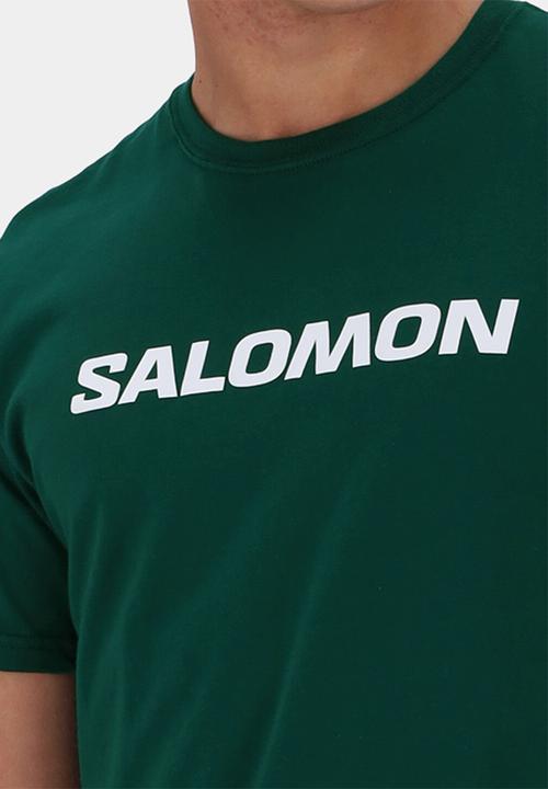 Salomon - Core Logo Short Sleeve Tee - Deep Emerald