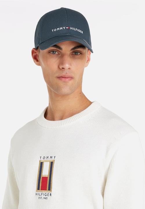 Tommy Hilfiger - Th Foundation Cotton 6 Panel Cap - Military Denim