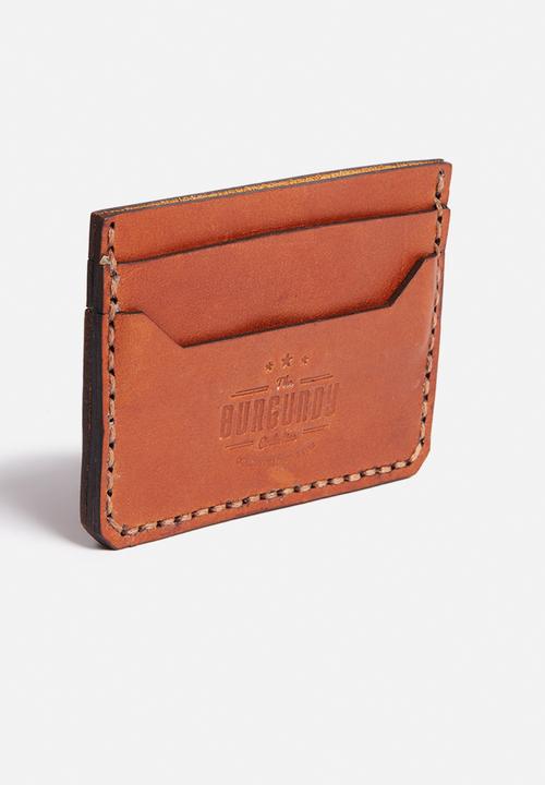 Burgundy - Minimalist wallet