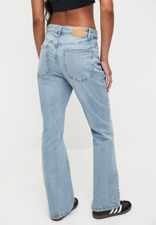 Cotton On - High Flare Jean - Stone Blue