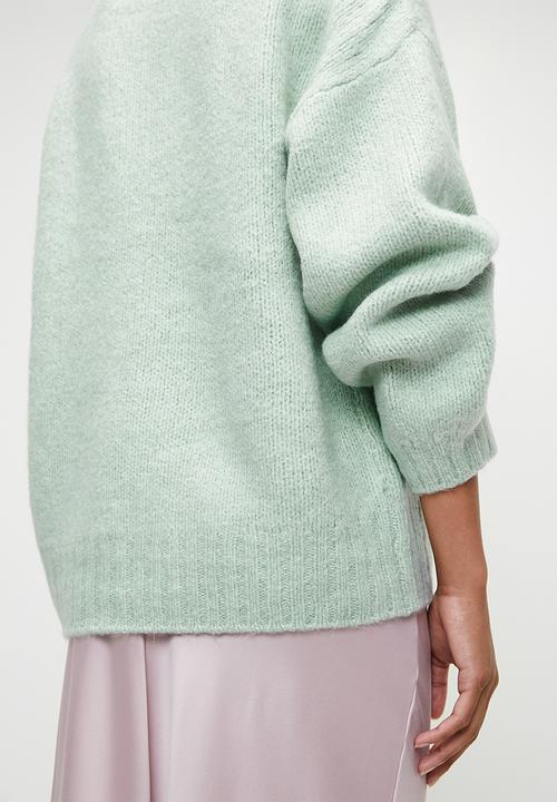 Cotton On - Luxe Crew Pullover - Meadow Mist