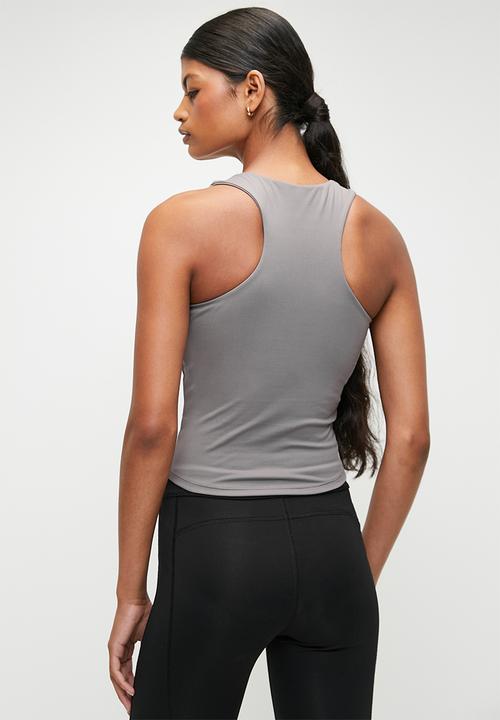 Cotton On - Ultra Soft Racer Tank Top - Allspice