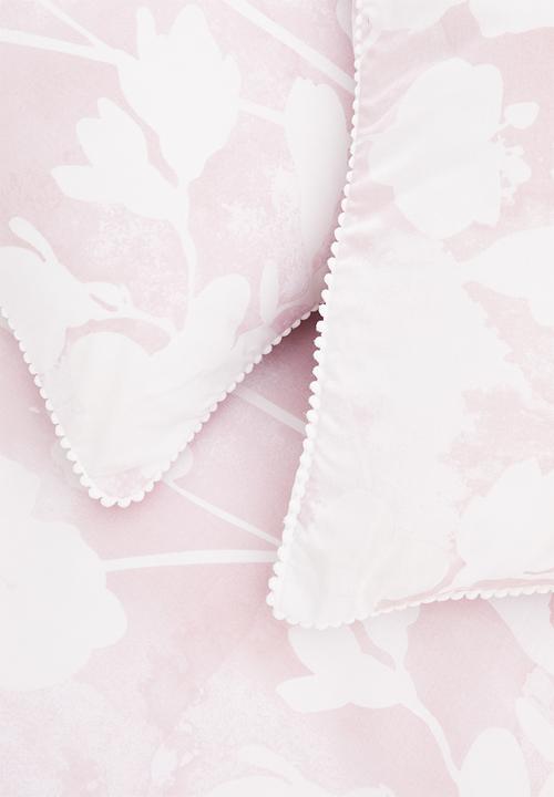 Horrockses - Chiffon floral cotton blend duvet set