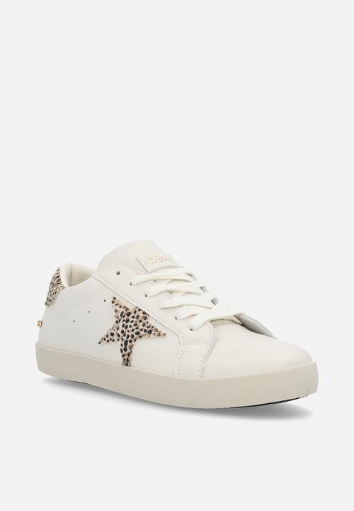 Miss Black - Veta 1 sneaker - leopard combo