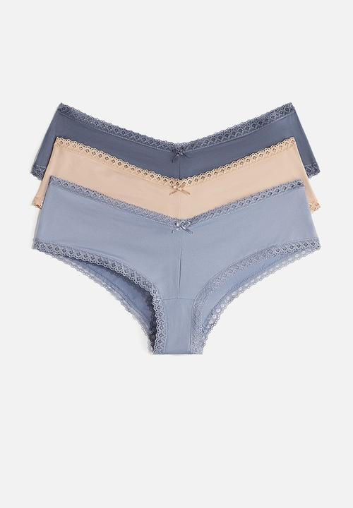H&M - 3 Pack hipster briefs - multi