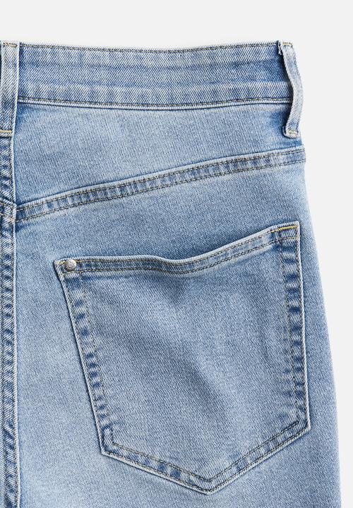 H&M - Ultra high ankle jeggings - light denim blue