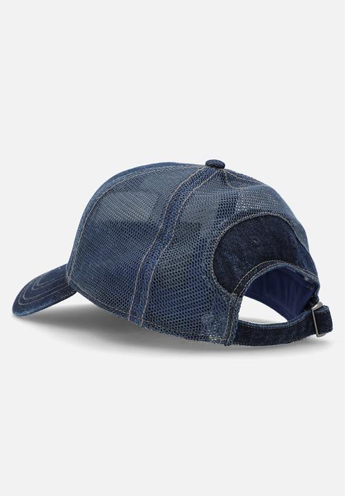 G-STAR - Denim Embro Baseball Trucker Cap - Worn In Watercourse