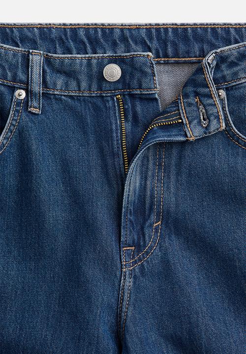 H&M - Baggy high jeans - denim blue