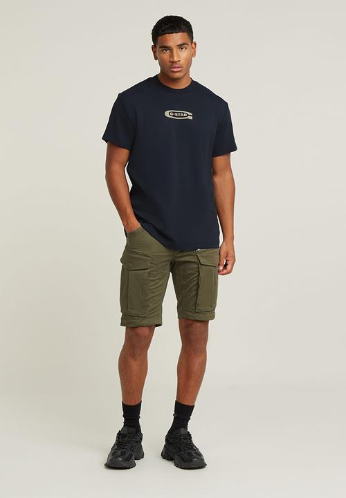 G-STAR - Old skool logo r t - blue