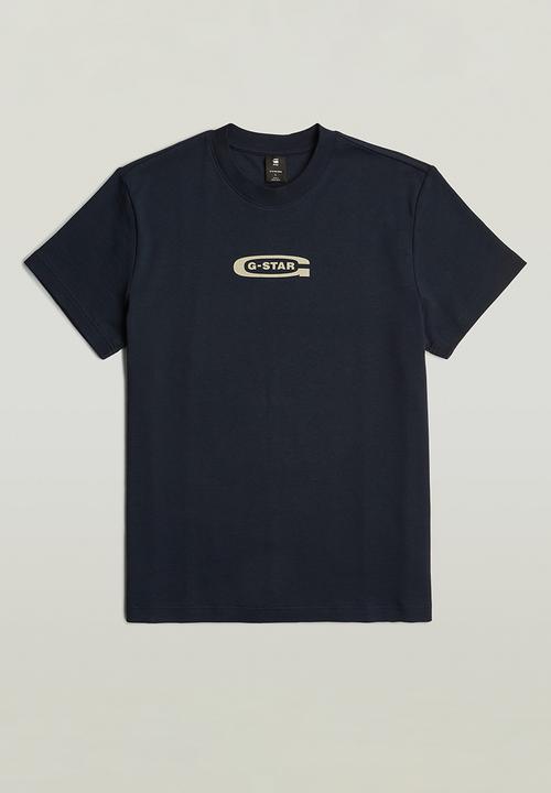 G-STAR - Old skool logo r t - blue