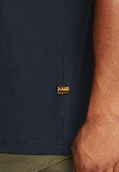 G-STAR - Old skool logo r t - blue