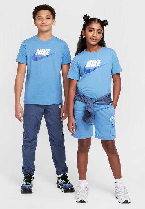 Nike - K Nsw Tee Futura Hbr - Blue Beyond