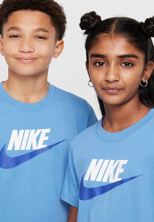 Nike - K Nsw Tee Futura Hbr - Blue Beyond