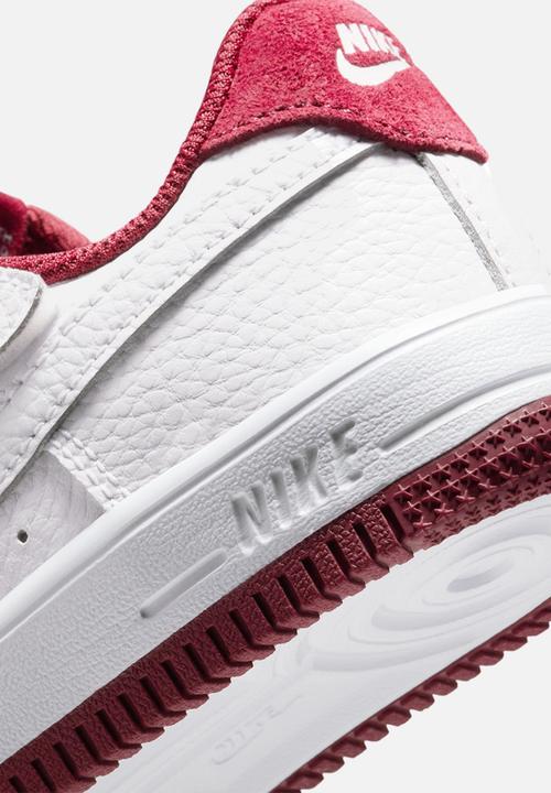 Nike - Nike Force 1 Low Easyon Lv8 3 Ps - White/White-Team Red