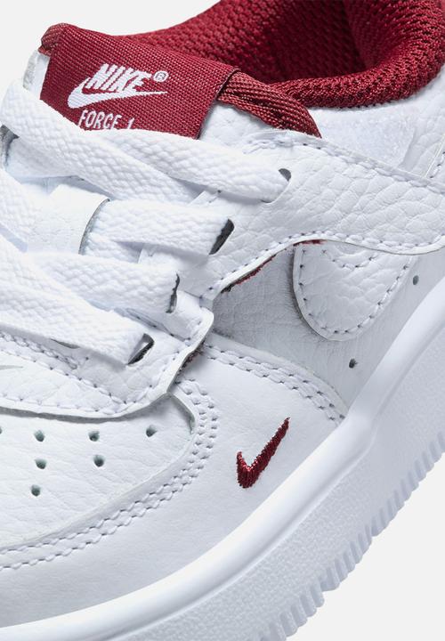 Nike - Nike Force 1 Low Easyon Lv8 3 Td - White/White-Team Red