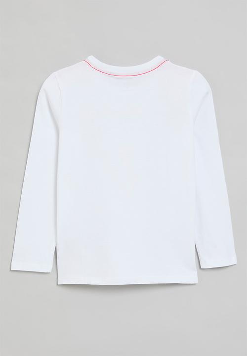 GUESS - Long sleeve T-shirt core - pure white