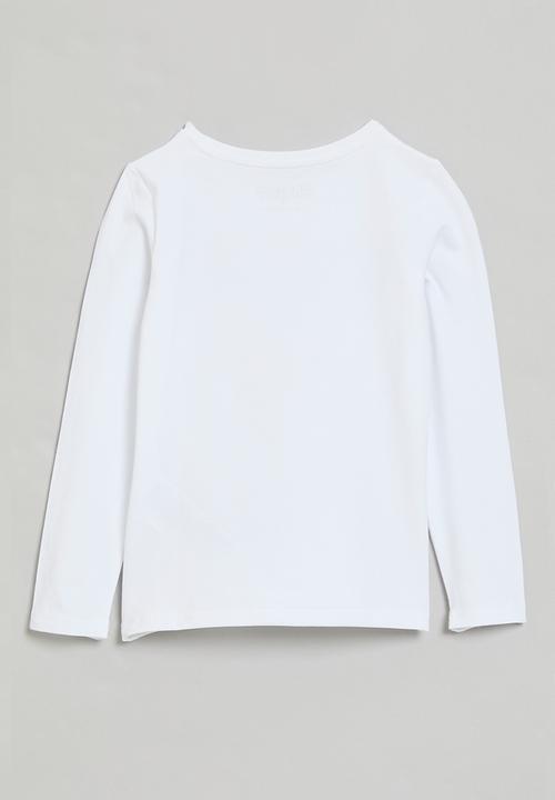 GUESS - Long sleeve T-shirt - pure white