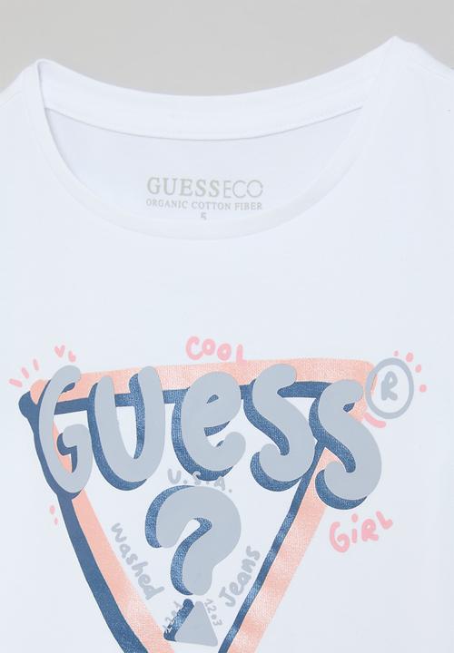 GUESS - Long sleeve T-shirt - pure white