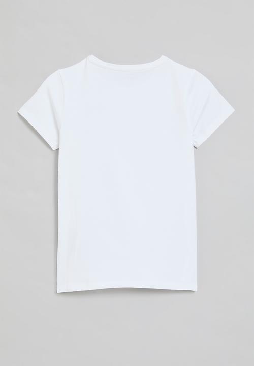 GUESS - Short sleeve T-shirt - pure white