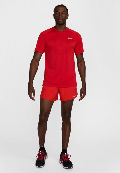 Nike - Stride  Dri-FIT ADV Short-Sleeve Running Top- University Red