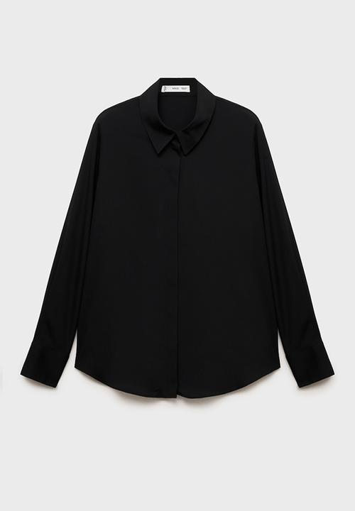 MANGO - Shirt Basic - Black