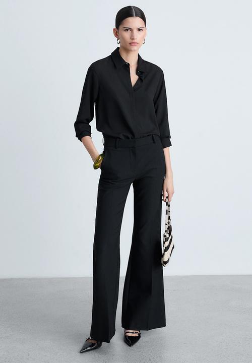 MANGO - Shirt Basic - Black