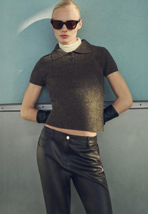 MANGO - Sweater Brunchin - Light Brown