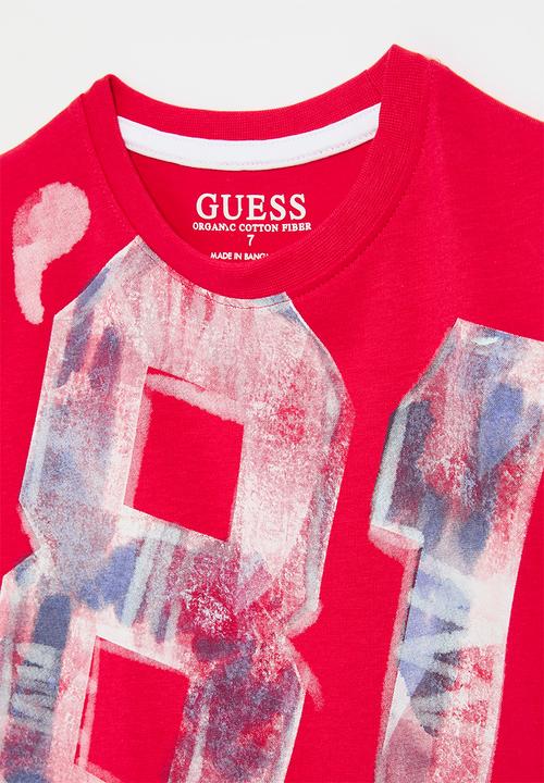 GUESS - Long sleeve T-shirt - red jelly bean