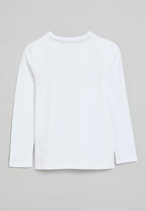 GUESS - Long sleeve T-shirt - pure white