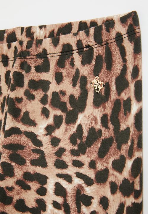 GUESS - Leggings - leopard print