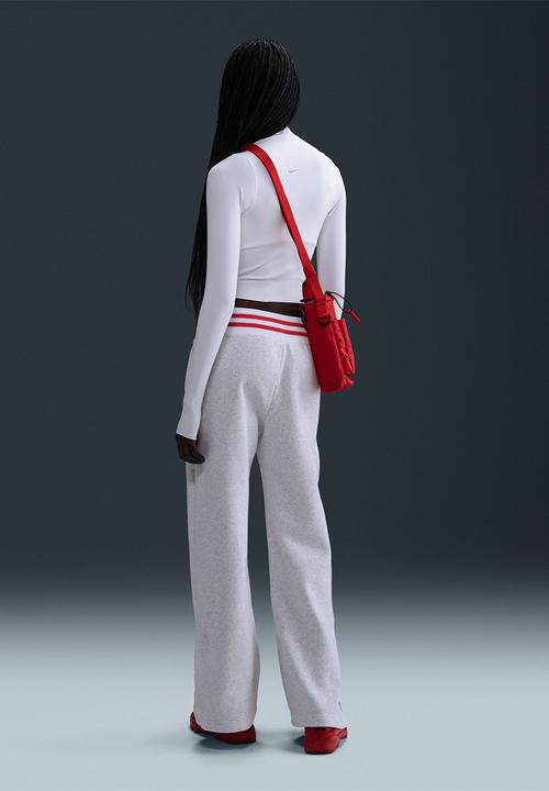 Nike - Nike Phoenix wide leg pant- Birch Heather