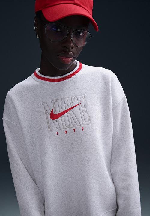 Nike Phoenix long crew - Birch Heather