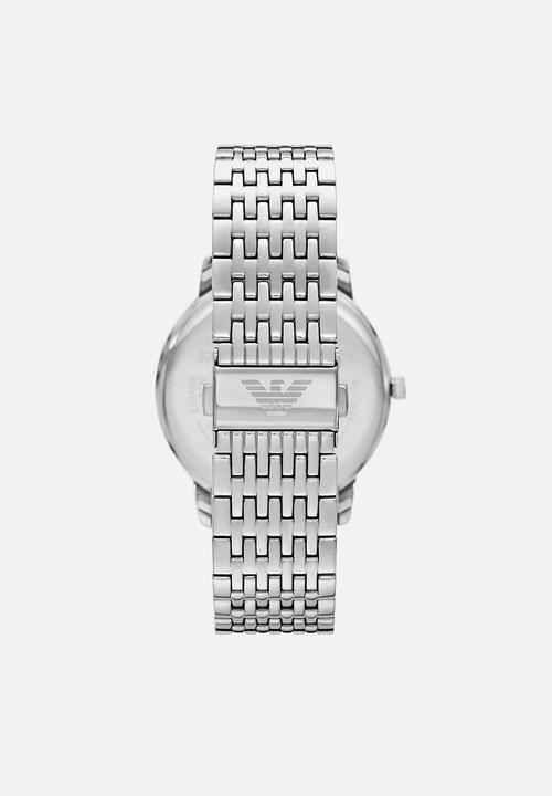 Armani - Minimalist dress stainless steel watch - silver