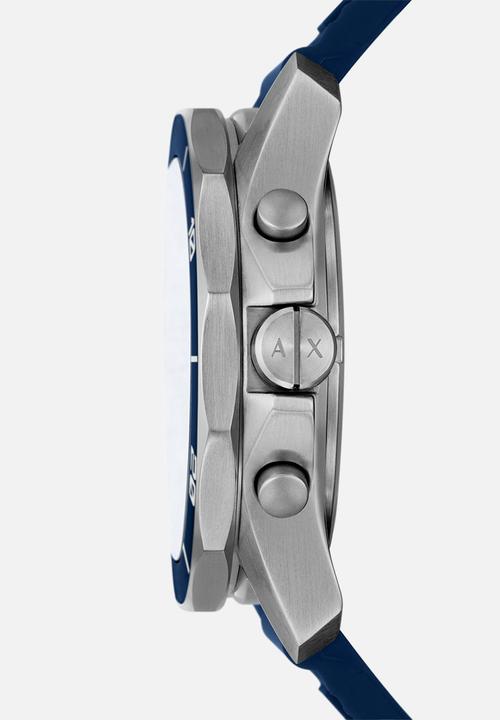 Armani - Armani exchange watch - blue silicone