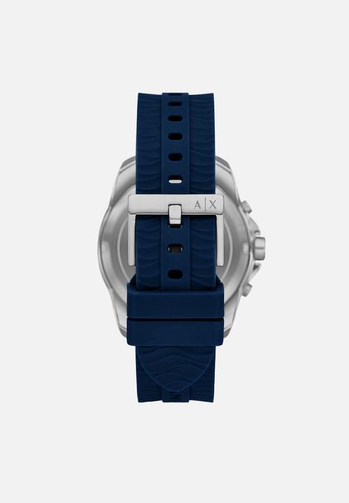Armani - Armani exchange watch - blue silicone