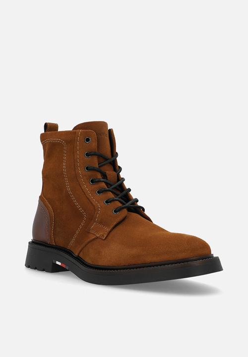 Tommy Hilfiger - Light hilfiger suede zip boot Coconut Grove