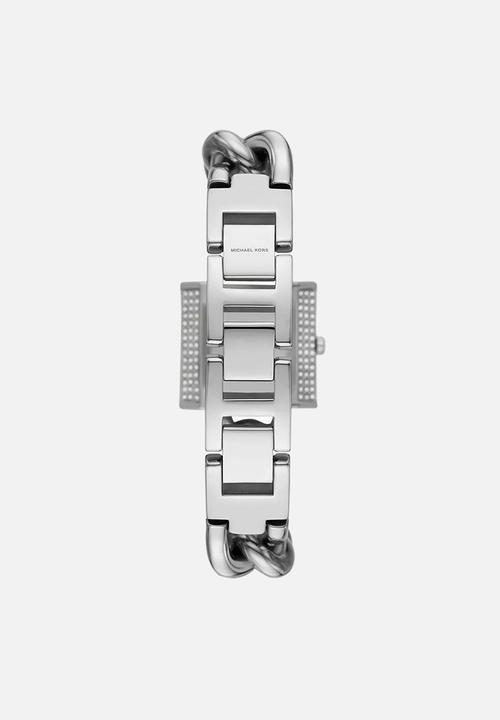 Michael Kors - Mk chain lock stainless steel watch - silver