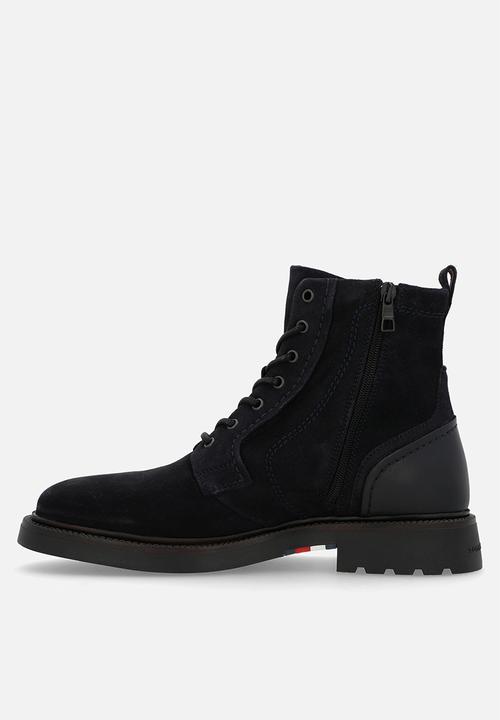 Tommy Hilfiger - Light Hilfiger Suede Zip Boot - Desert Sky